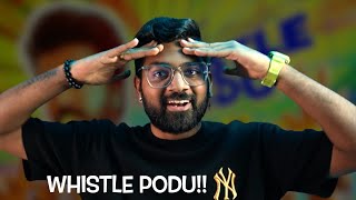 Whistle Podu Lyrical Video REACTION | The GOAT | Thalapathy Vijay | VP | U1 | AGS | VFORVIMAL