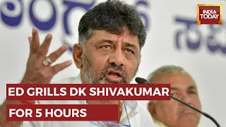 DK Shivakumar's ED Grilling Ends; Inside Details Of Karnataka Congress Chief's Questioning