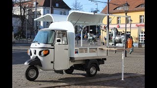 Ape Foodtruck - Gastro Umbau