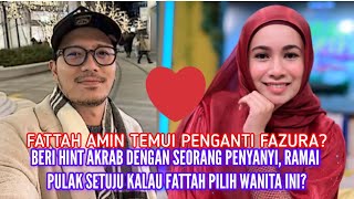 TAHNIAH FATTAH AMIN TEMUI PENGANTI FAZURA? \