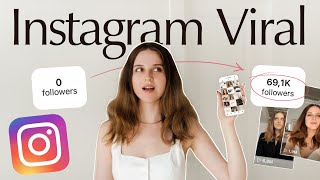 How to Go Viral on Instagram REELS? (I got 60,000+ followers in 1 week!)