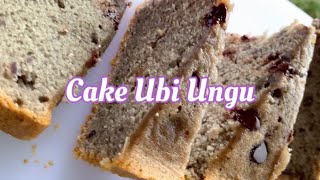 Cake Ubi Ungu Enak, Moist dan Fluffy / Purple Ube Cake.  #cake #cakerecipe #indonesianfood