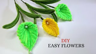 DIY Flowers | How to Make Pipe Cleaner Flowers