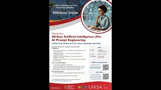 2024-10-26 STU-110: Afrikan Artificial Intelligence (AI) Masterclass: AI Prompt Engineering