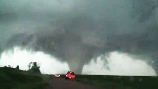 Caught on Tape:  An Incredible 'Double' Tornado Strikes