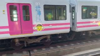 阪神電鉄 阪神本線 5500系 5912F 回送 鳴尾・武庫川女子大前駅 通過