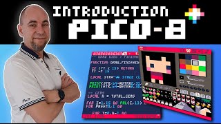 1. A la découverte de Pico-8 🕹️Fantasy Console - Développement de jeu rétrogaming L.U.A