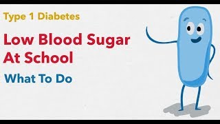 Type 1 Diabetes: Low Blood Sugar At School