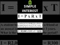 💡 Simple Interest Made Simple! 💡 Formula with Example