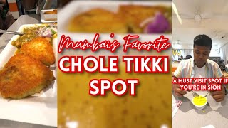 Mumbai's Favourite Chole Tikki Spot | Gurukripa | Rajeev Vlogs | Sion | Shorts | Mumbai Food