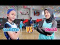 QAIREEN VS DINAR TANDING BASKET ANTAR SEKOLAH !! SIAPA YANG MENANG ?