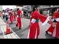 総踊り（輪踊り） 正調よさこい鳴子踊り もめん組、てんしゃばフェスタ踊り子隊、庄和ソーラン輝他【fhd_60p】／能登半島地震復興支援チャリティよさこい in 草加