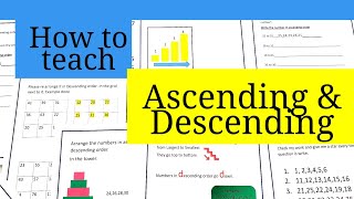 Teach Ascending and Descending Order to Kids in 5 Minutes: Correct and Fun Way to Learn