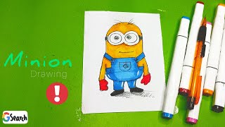 "Drawing a Minion is EASIER than You Think!" - draw easy anything