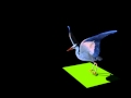 short 3d animation of heron