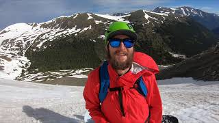 Colorado 14ers: Torreys Peak - Tuning Fork Couloir FAIL