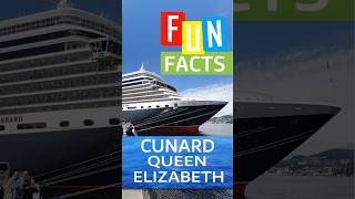 Cunard Queen Elizabeth - Fun and Interesting Facts. #cruise #shorts #cunard