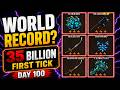 35 BILLION Damage In The First Tick (Day 100 Endless Build)