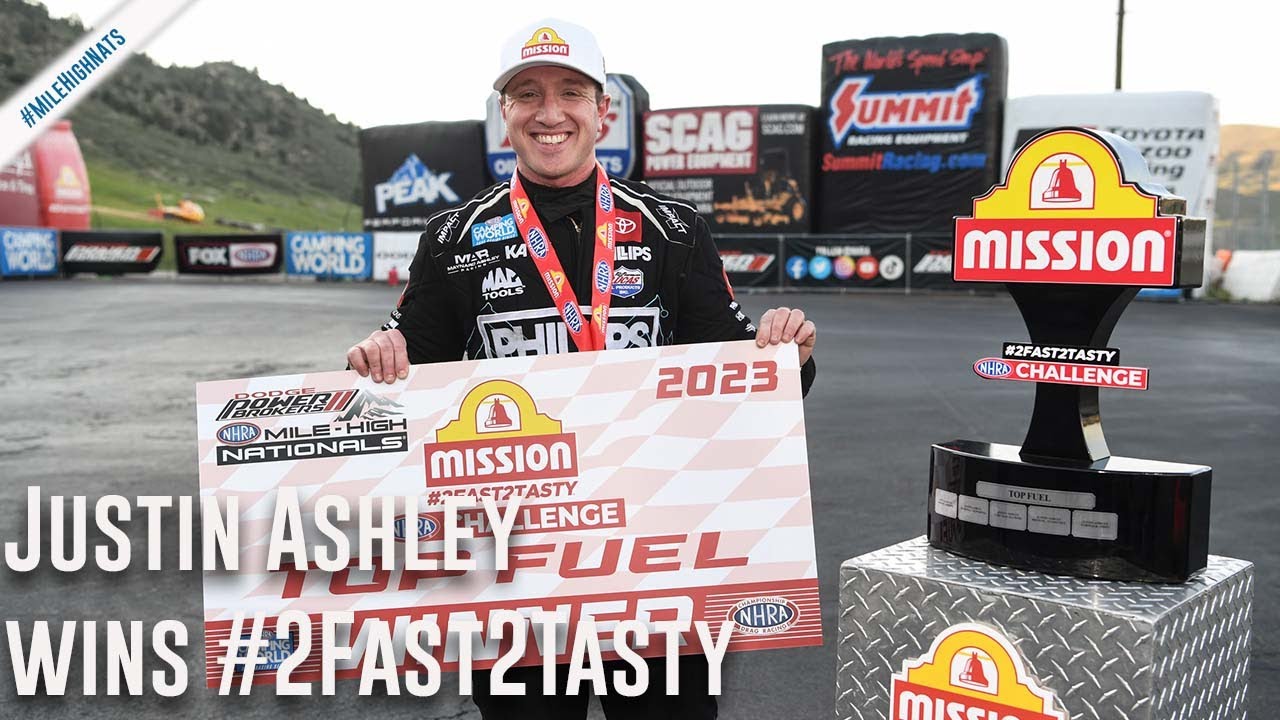 Mission #2Fast2Tasty Challenge Top Fuel Winner Denver: Justin Ashley ...