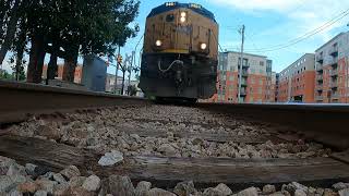 Csx M601 runs over my GoPro Hero 9 in Auburn Alabama