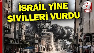 İsrail Gazze'de Sivillerin Sığındığı Okulu Bombalandı! l A Haber