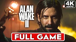ALAN WAKE 2 Gameplay Walkthrough Part 1 FULL GAME [4K 60FPS PC ULTRA] - No Commentary