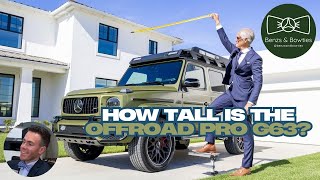 Will The AMG Offroad Package Pro G63 Fit In His Garage?