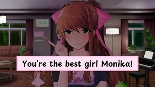 Calling Monika the best girl! |  Monika After Story: A DDLC Mod