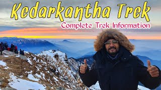 Kedarkantha Trek - Complete Information / Best winter trek in uttarakhand / Pahadi Arvind