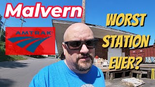 Is That Poop? - Amtrak Malvern, Arkansas - Train Station Tour