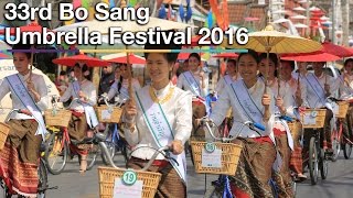 33rd Bo Sang Umbrella Festival 2016