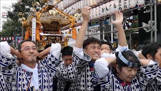 令和元年 新宿十二社熊野神社 町神輿の練り歩き　2019/9/25