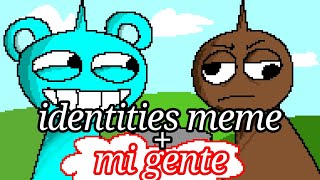 Identities + Mi gente (Animation meme) Sprunki [ Under the beat:_ ]