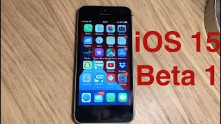 iOS 15 Beta 1 on iPhone SE 1st Gen - How does it run?