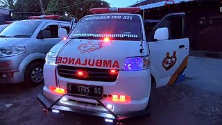 Keren... Ini Ambulance apa Champervan lengkap ada Karaokenya, Suzuki APV ambulan