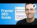 Learn Framer SEO in 13 Minutes (Tutorial)