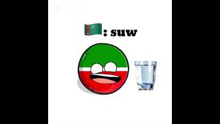 Water 24 language #countryballs