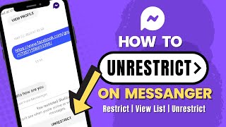 HOW TO UNRESTRICT ON MESSENGER | How to Remove Restriction on Messenger [2022]