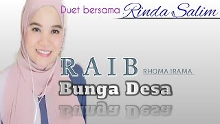 RAIB (BUNGA DESA) - RHOMA IRAMA | KARAOKE DUET BERSAMA RINDA SALIM