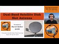 Dual-Band Satellite Dish Slot Antenna - QSO Today Virtual Ham Expo 2021