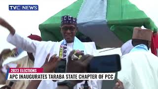 WATCH: APC Inaugurates Taraba State Chapter of its Presidential Campaign Council