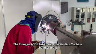 XIONGGU A-301: Automatic Pipe Welding for Chemical & Petrochemical Pipelines