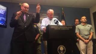 Gov. Henry McMaster on Day 2 of Hurricane Irma preparations