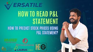 How to read Profit \u0026 Loss statement || Predict stock Prices using P\u0026L Statement? Session 2