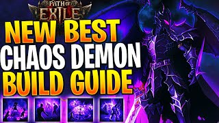 MELT ENEMIES IN 1 SEC! CHAOS DEMON WITCH BUILD! Path of Exile 2 Witch Build Guide