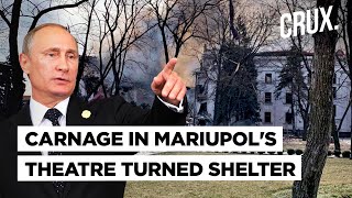 Ukraine Russia I Mariupol Theatre Bombed, Many Dead in Chernihiv, Biden Calls Putin "A War Criminal"