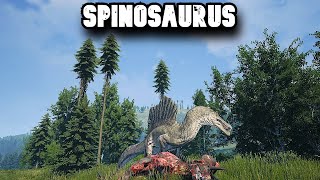 ENFRENTAMIENTO DE SPINOSAURUS VS ULTIMASAURUS EN THE ISLE