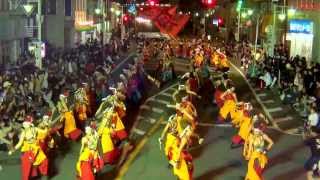 銀輪舞隊　3/4　in　よさこい陣屋祭り ～本陣祭～ 2013