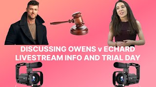 Owens v. Echard: Live Streaming Info and Discussion for Monday's Trial