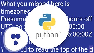 Convert datetime to Unix timestamp and convert it back in python